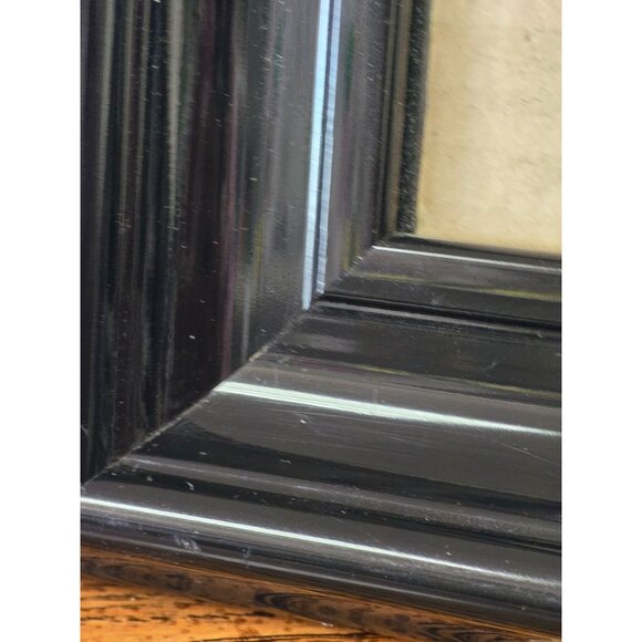 Black Glossy Photo Frame 4" x 6" Picture - Picture 3 of 7
